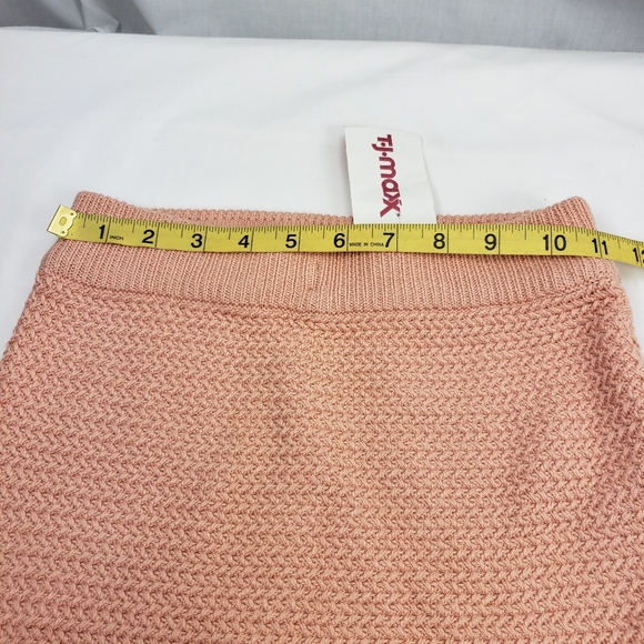 Free People Beach | Reagan Knit Sweater Skirt | Peach | NWT | Size XS - Picture 6 of 7